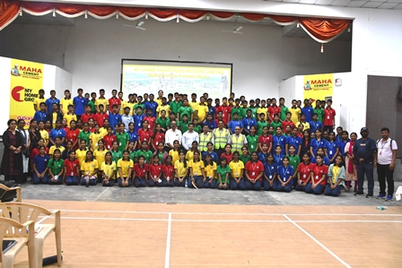 FIELD TRIP TO MAHA CEMENT FACTORY - CLASS IX